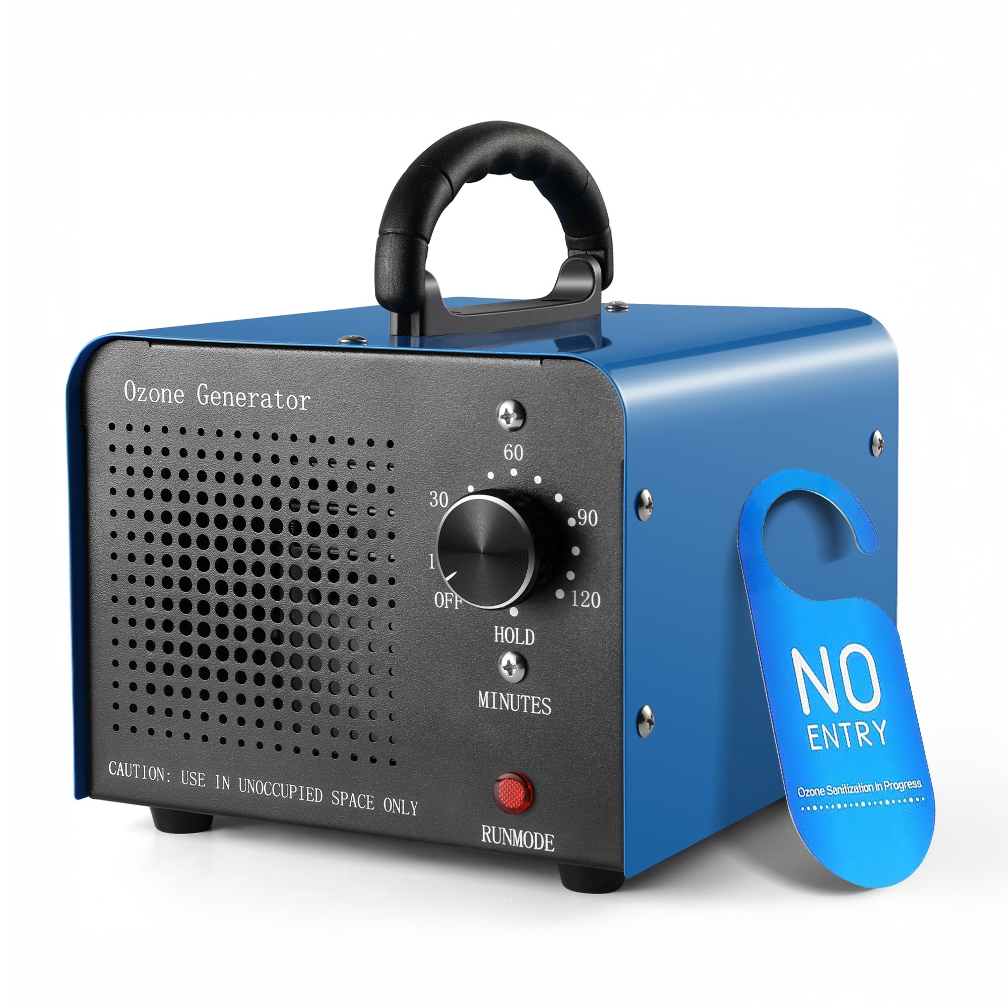 EdenDirect Ion Generator Ozone Generator — 4000 Sq. Ft. Coverage, 30000 mg/h Capacity, Blue, Model# NTEOG02